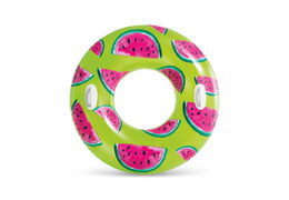 Kruh nafukovací velký s úchyty průměr 107cm 3 barvy v krabici 20x18x6,5cm 9+