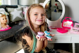 Křídy/Křída na vlasy beauted 4ks plast v krabičce 18x18x4cm