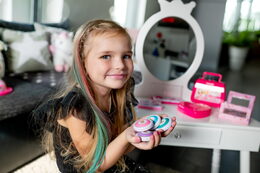 Křídy/Křída na vlasy beauted 4ks plast v krabičce 18x18x4cm