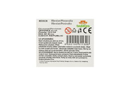 Přesouvačka hlavolam zvířátko plast 12,5x11cm 4 barvy  na kartě