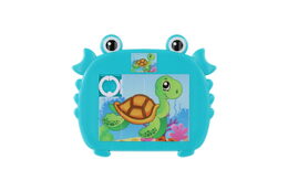 Přesouvačka hlavolam zvířátko plast 12,5x11cm 4 barvy  na kartě