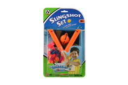 Prak s vodními bombami/balónky plast 19x14cm 2 barvy na kartě