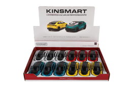 Auto Kinsmart Lamborghini Urus Performante 1:40 kov/plast 12,5cm 4 barvy na zpětné nat. 12ks v boxu