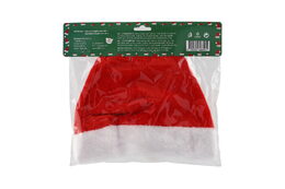 Čepice vánoční dětská látka průměr 25 cm na kartě karneval