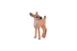 Jelen evropský kolouch zooted plast 4cm v sáčku