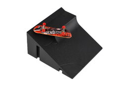 Skateboard prstový šroubovací s rampou plast mix druhů na kartě 20x29x7cm