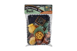 Sada nádobí a potravin s podnosem plast v sáčku 22x30cm