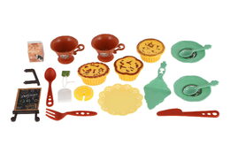 Sada nádobí a potravin s podnosem plast v sáčku 22x30cm