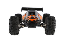 Auto RC Buggy rychlostní 2,4GHz plast 25cm na baterie oranžové v krabici 31x14x18cm