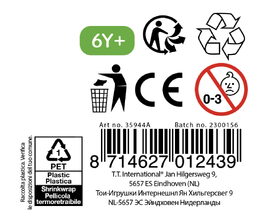 Sliz - hmota v barelu 5cm černý 24ks v boxu