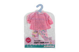 Šaty/Oblečky na panenky mix druhů v sáčku 22x31cm