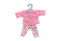 Šaty/Oblečky na panenky mix druhů v sáčku 22x31cm