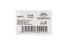 Deštník průhledný s motýlky plast/kov 80cm v sáčku