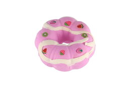 Sliz - hmota donut/kobliha 7cm mix barev na kartě