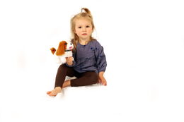 Pes Max 15x12cm na baterie se zvukem s pohybem v krabici 13x19x18cm