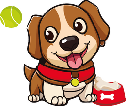 Pes Max 15x12cm na baterie se zvukem s pohybem v krabici 13x19x18cm