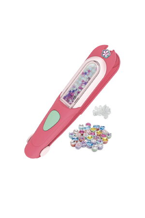 Třpytivé diamanty do vlasů s aplikátorem plast 18x4cm s doplňky v krabičce 22x12x5,5cm