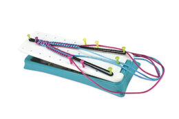 Kreativní sada Vyrob si náramek - pletací stav s doplňky v krabici 38x28x6cm