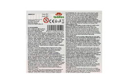 Auto RC mini truck plast 12cm 27MHz na baterie se světlem modré v krabici 18x11,5x10cm