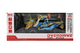 Auto RC Pick-up terénní 27MHz plast 17cm dobíjecí pack+baterie v krabici 26x11x13cm