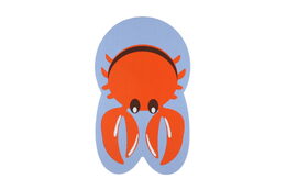 Plovací deska krab pěnová 25x41cm ve fólii