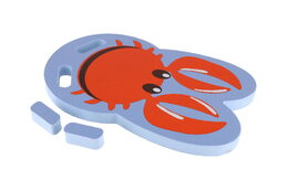 Plovací deska krab pěnová 25x41cm ve fólii