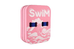 Plovací deska/pásek pěnová 18,5x24cm růžová ve fólii