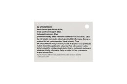 Prstýnek/Prstýnky plast 8ks nastavitelná velikost 2 barvy v krabičce ve tvaru mušle 12ks v boxu