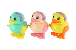 Kačenka na natažení na klíček plast 9cm 3 barvy 12ks v boxu