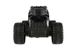 Auto RC Off-Road vypouštějící páru plast 26cm 27MHz dobíjecí pack+baterie se světlem zelené v krab.