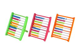 Počítadlo 90 kuliček plast 11x15cm 3 barvy 24ks v boxu