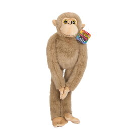 Opice plyš 55cm se suchým zipem 3 barvy 24m+