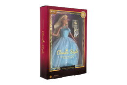 Panenka kloubová Anlily princezna plast 28cm s doplňky v krabici 24x33x7cm