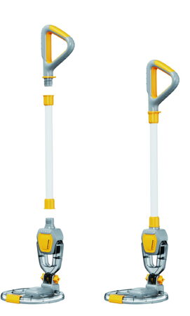 Detektor kovů/hledačka pokladů plast 65cm na baterie se světlem se zvukem v krabici 23x33x7cm