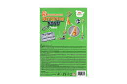 Detektor kovů/hledačka pokladů plast 65cm na baterie se světlem se zvukem v krabici 23x33x7cm