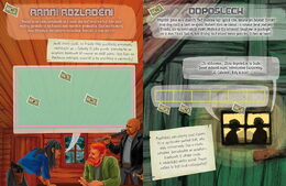 Samolepková únikovka Chatrč v lese 20x26cm CZ verze