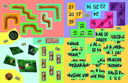 Samolepková únikovka Chatrč v lese 20x26cm CZ verze