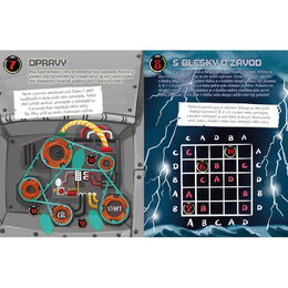 Samolepková únikovka V oku bouře 20x26cm CZ verze