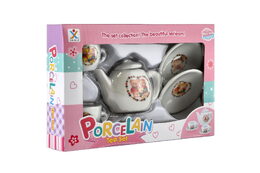 Čajová sada nádobí porcelán v krabičce 18x11,5x3,5cm
