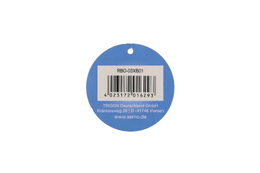 Králík přívěsek plyš 7x10cm hnědo-bílý 0m+