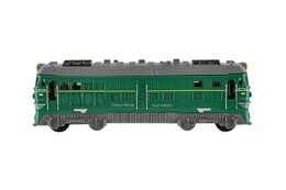 Lokomotiva/Vlak plast 18cm na setrvačník 3 barvy 8ks v boxu