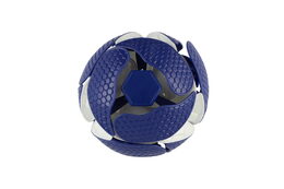 Míček měnící barvu po vyhození vzhůru plast 8cm 3 barvy 12ks v boxu