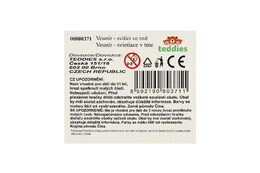 Vesmír na zeď/stop svítící ve tmě papír/plast 2 druhy na kartě