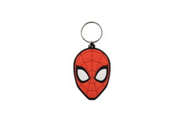 Přívěsek na klíče/Klíčenka Spiderman hlava gumový 7cm v sáčku