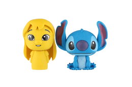 Lilo and Stitch 3D figurky puzzle 2ks guma mix druhů v plastové krabičce 12ks v boxu