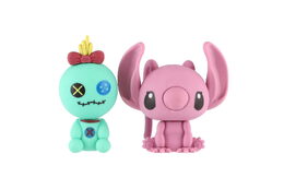 Lilo and Stitch 3D figurky puzzle 2ks guma mix druhů v plastové krabičce 12ks v boxu