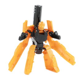 Transformer pistole/robot plast 14-16cm 2 barvy na kartě