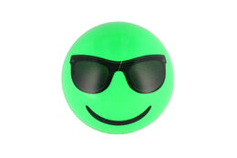 Míč Smajlík 11cm nafouknutý 6 druhů v síťce