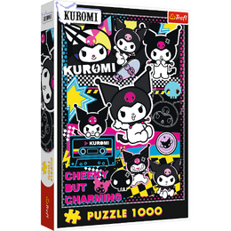 Puzzle Premium Plus: Svět Kuromi 1000 dílků 48x68,3cm v krabici 27x40x6cm