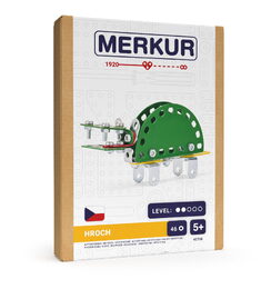 Stavebnice MERKUR Hroch mini 45ks v krabici 13x18,5x3cm